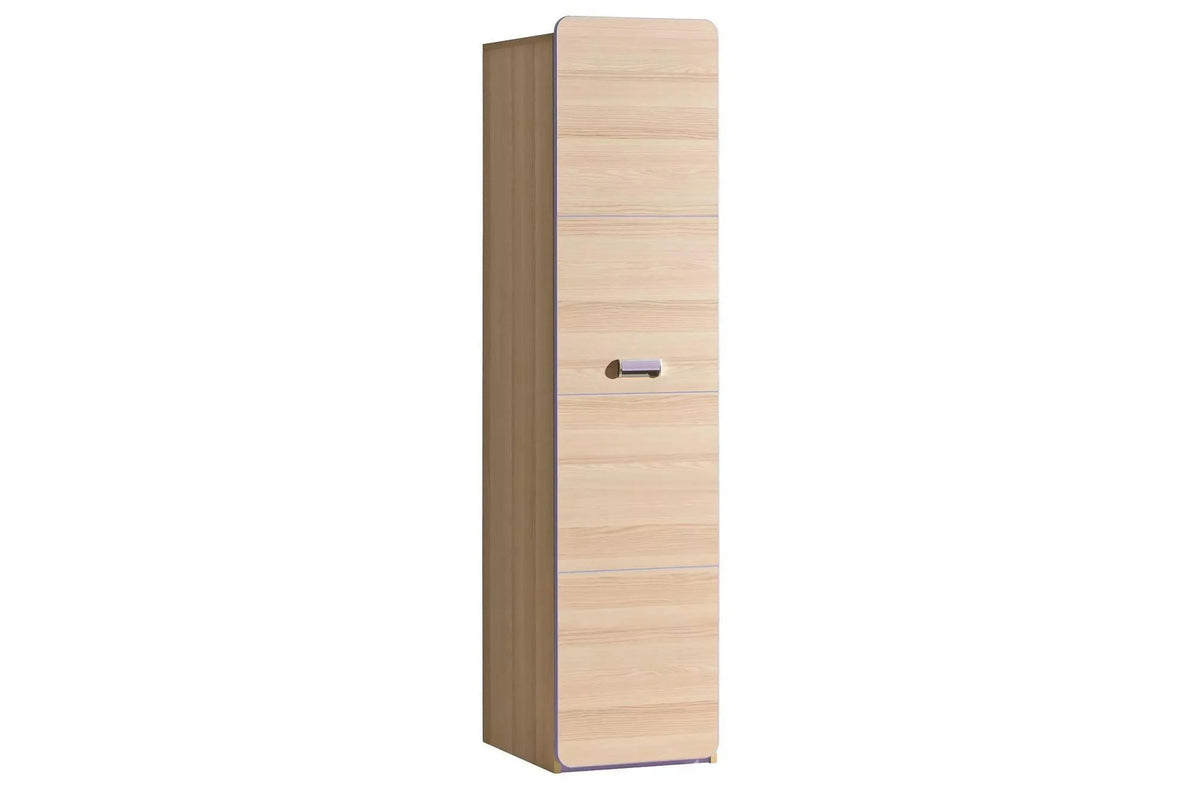 Lorento 2 Express Delivery Single Wardrobe in Purple