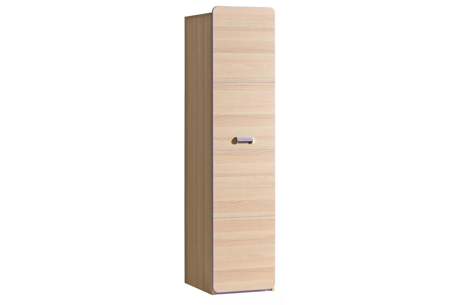 Lorento 2 Express Delivery Single Wardrobe in Purple