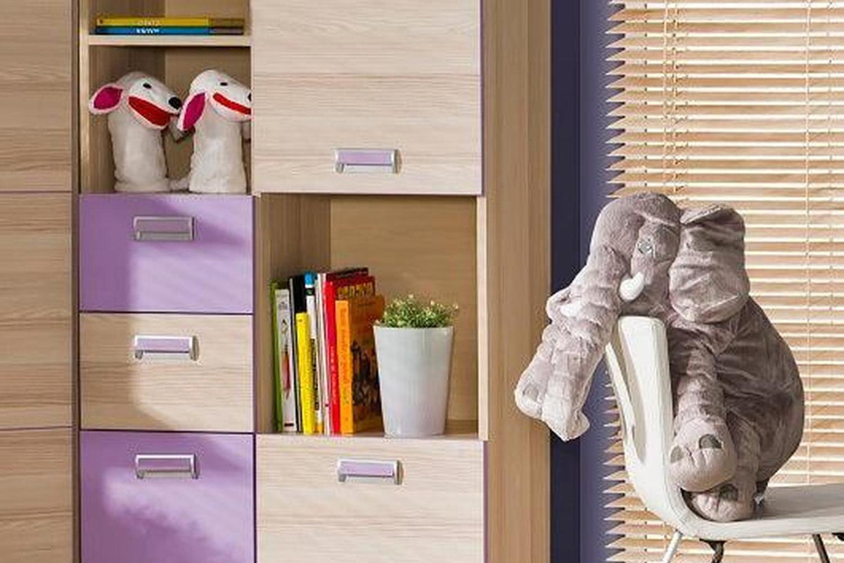 Lorento L7 Express Delivery Cabinet Purple
