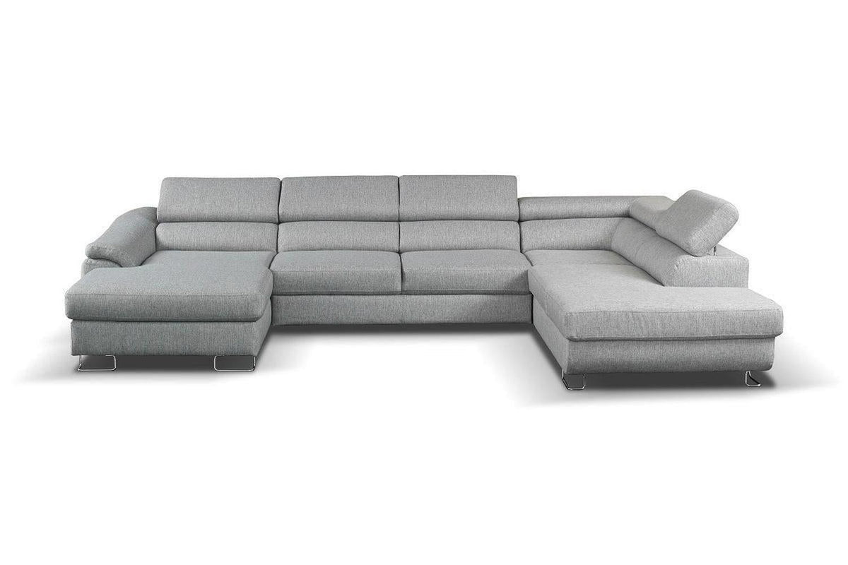 Lavos U Shape Express Delivery Corner Sofa Bed With Storage Zetta 302