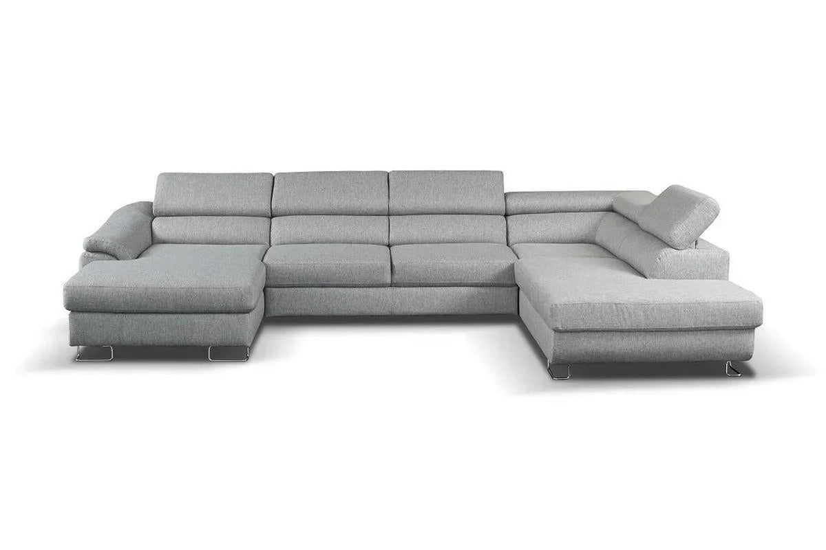 Lavos U Shape Express Delivery Corner Sofa Bed With Storage Zetta 302