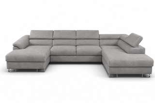 Narożna sofa z funkcją spania Lavos U Shape z pojemnikiem