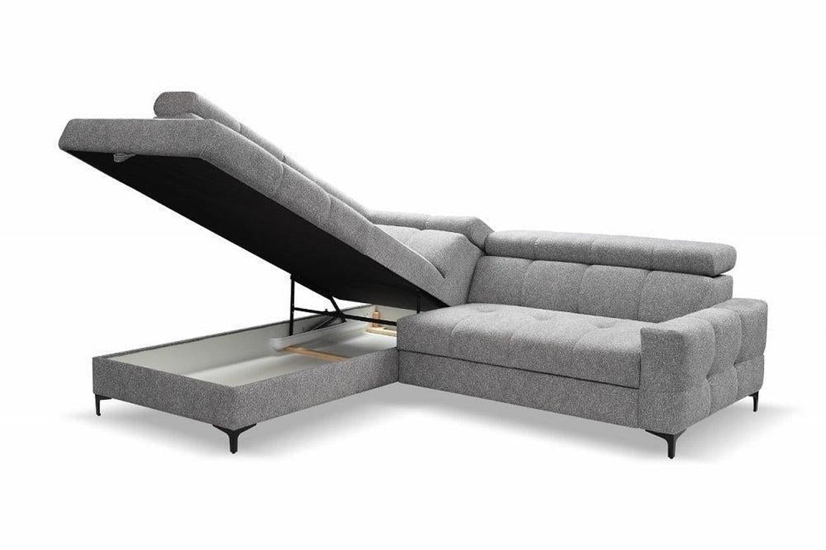 Leno Corner Sofa Bed With Storage