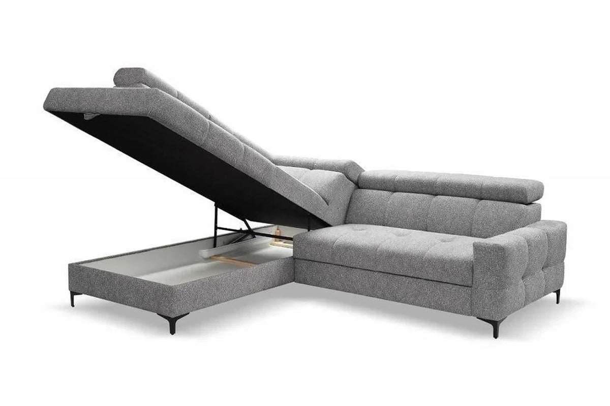 Leno Corner Sofa Bed With Storage