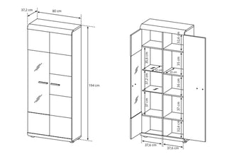 Link Tall Cabinet - Msofas LTD