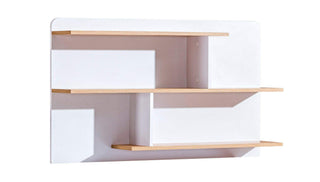 Lorento White Wall Shelf 8 - Msofas LTD