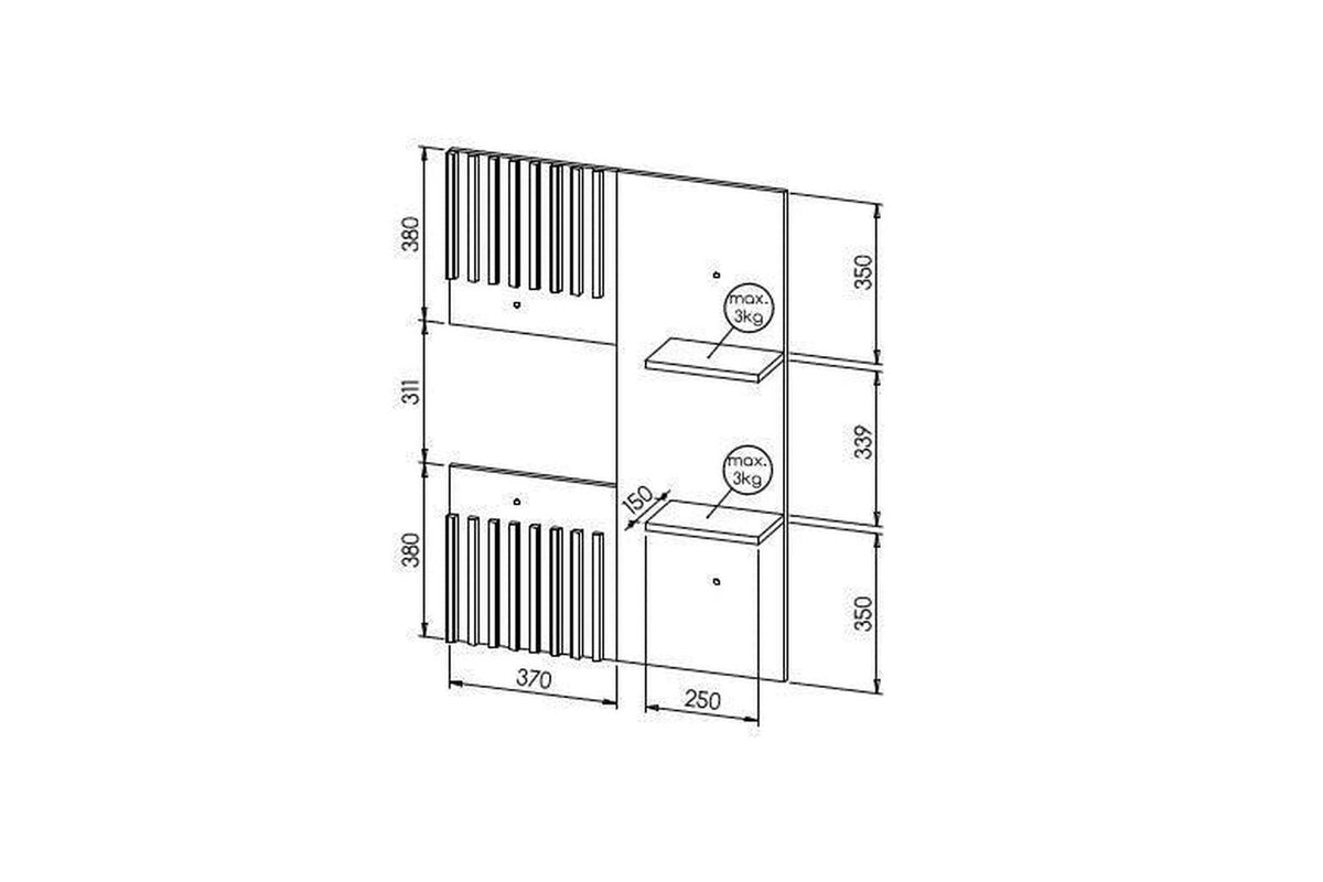 Lamelo Wall Panel