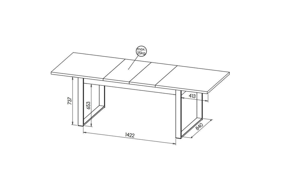 Lamelo Extendable Dining Table