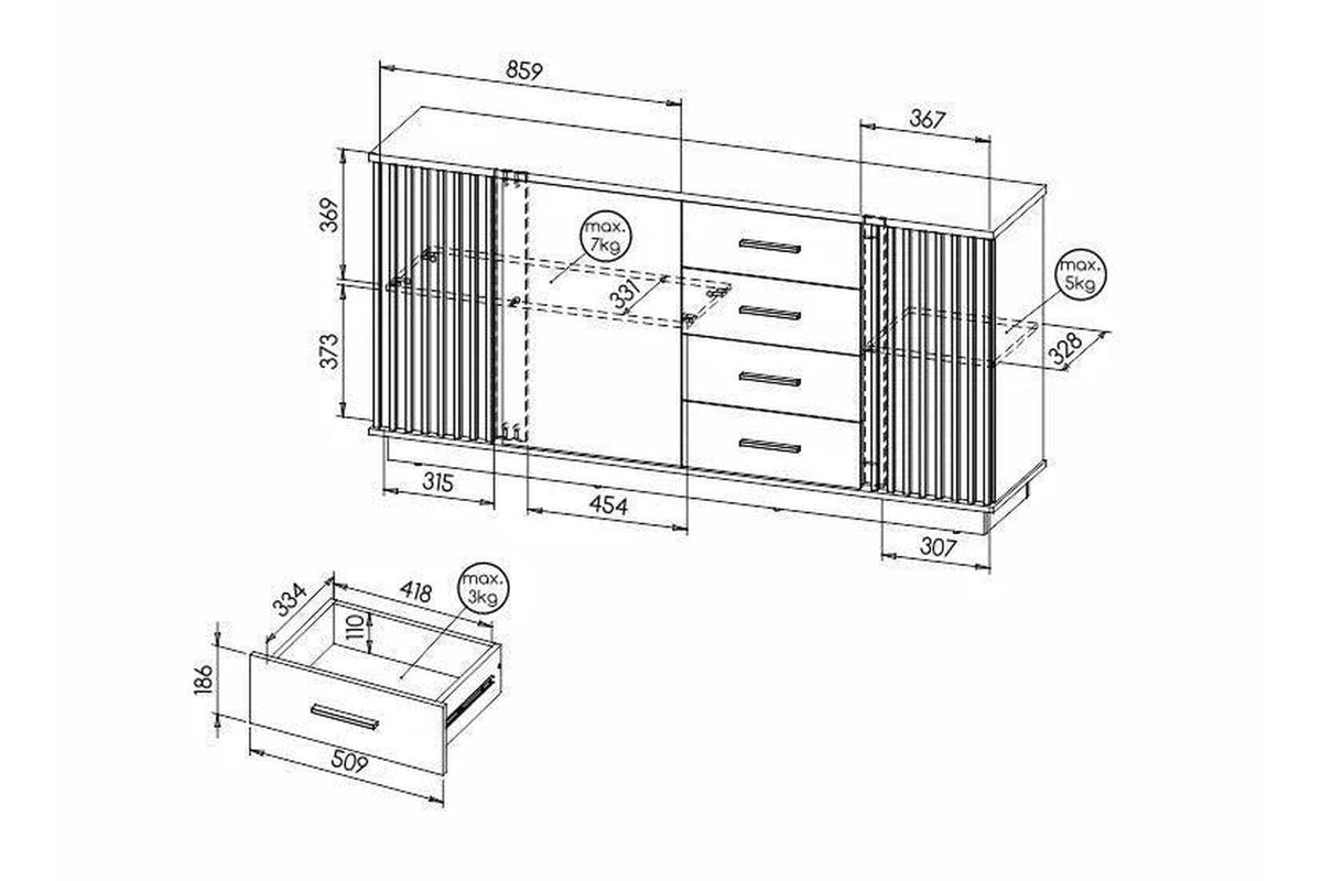 Lamelo Express Delivery Sideboard 178