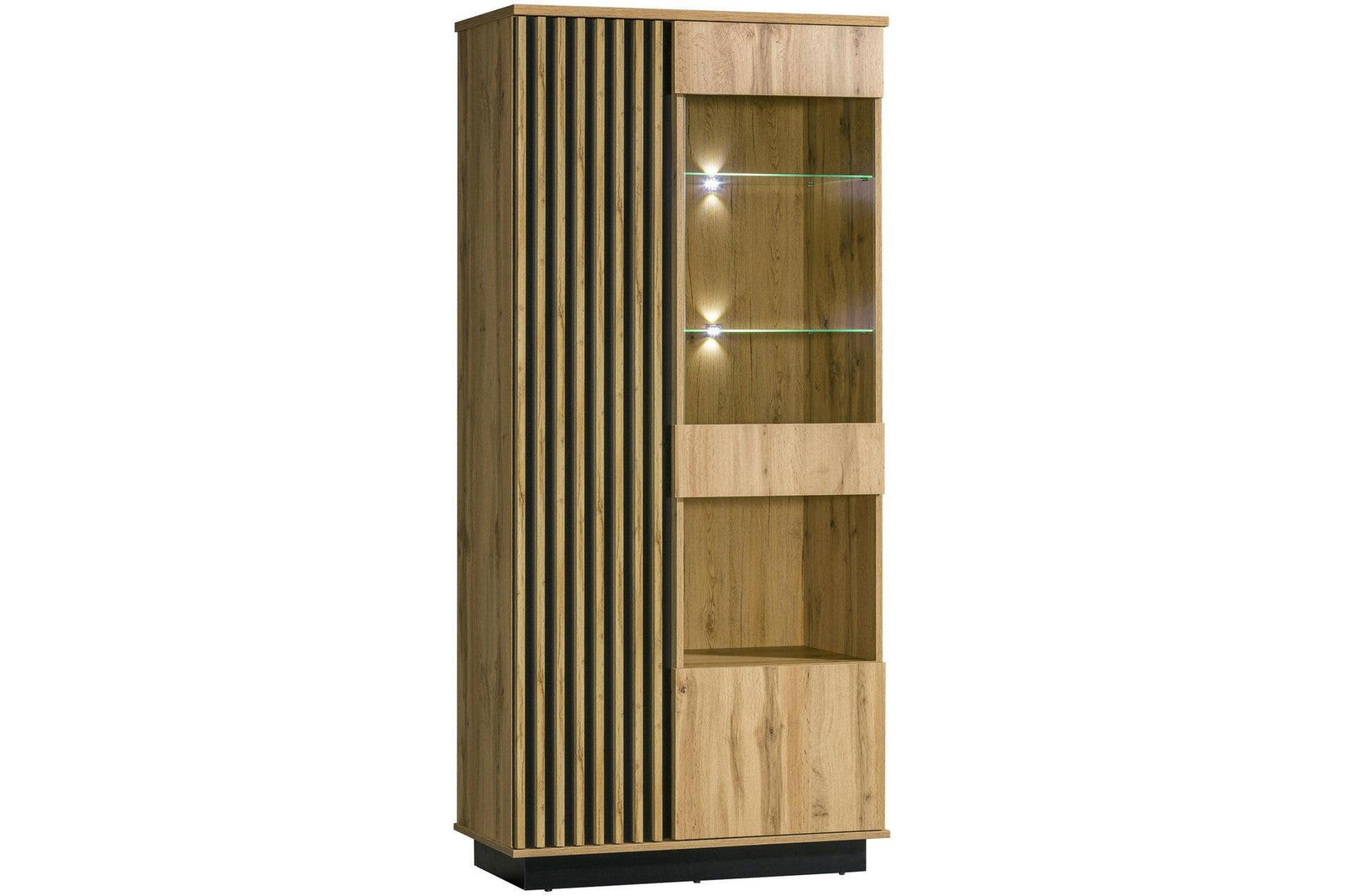 Lamelo Tall Display Cabinet 90