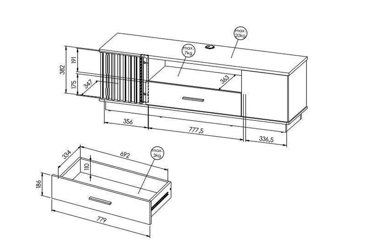Lamelo Tv Unit