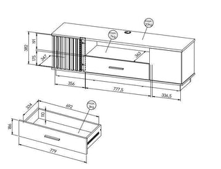 Lamelo TV Unit - Msofas LTD