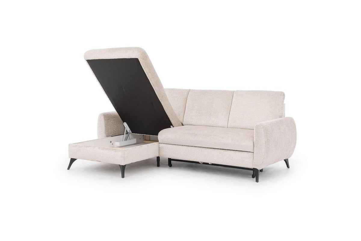 Leni Corner Sofa Bed With Storage