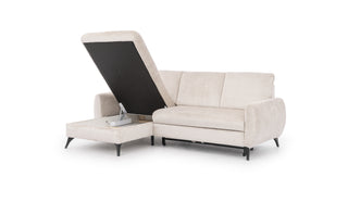 Leni Corner Sofa Bed with Storage