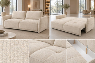Leto Express Delivery 3 Seater Sofa Bed With Storage Silencio 03
