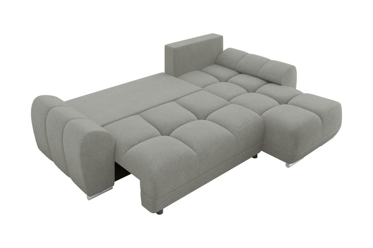 Bristol L Corner Sofa Bed With Storage