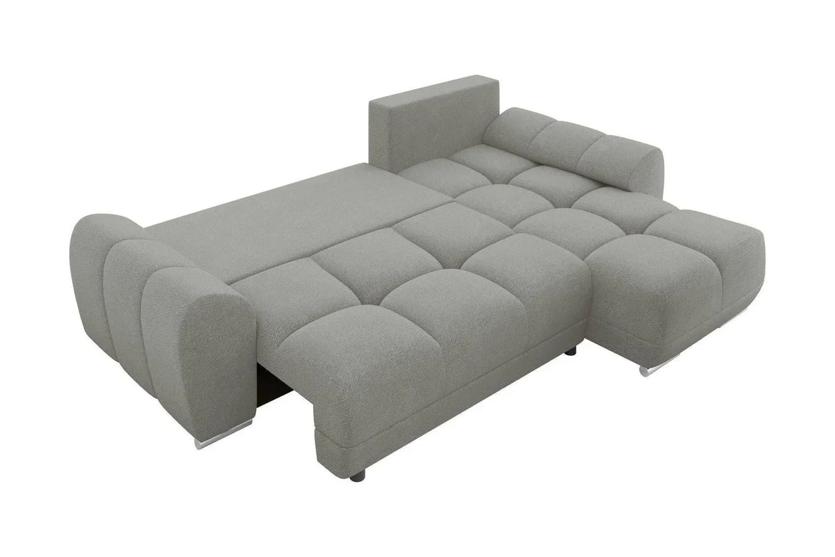 Bristol L Corner Sofa Bed With Storage