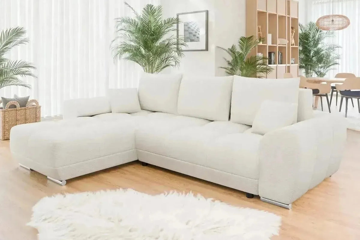 Bristol L Corner Sofa Bed With Storage