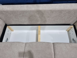 Ex-Display Logo L Corner Sofa Bed with Storage Velo 623