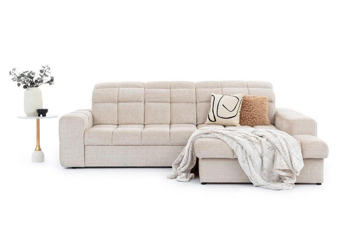 Lugo Corner Sofa Bed With Storage