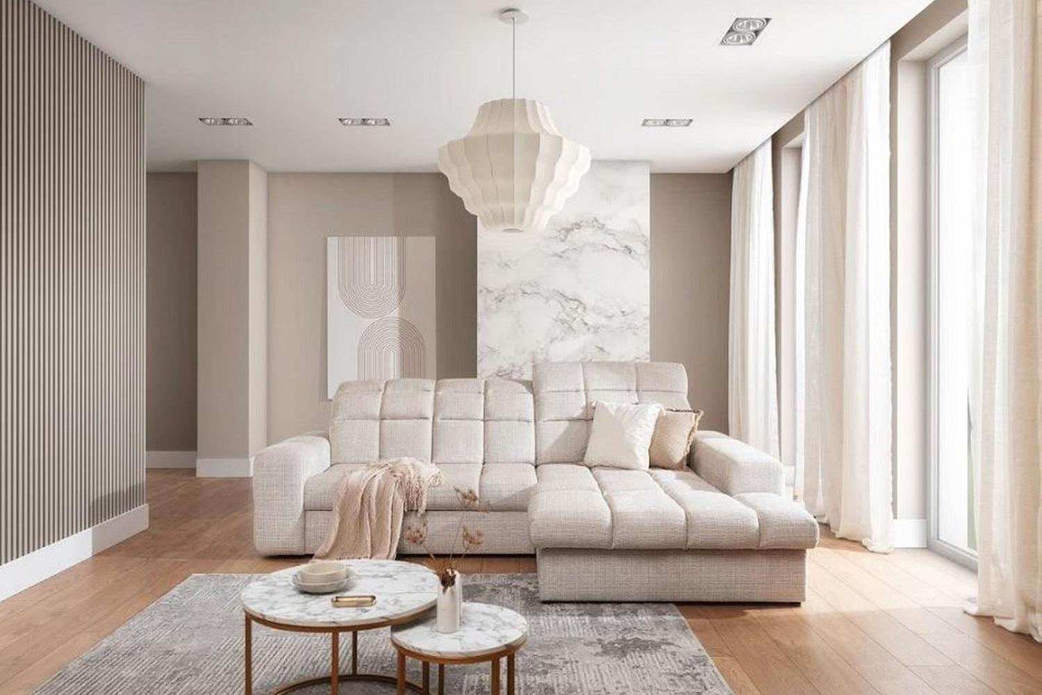 Lugo Corner Sofa Bed With Storage
