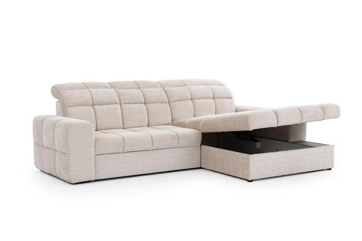 Lugo Corner Sofa Bed With Storage