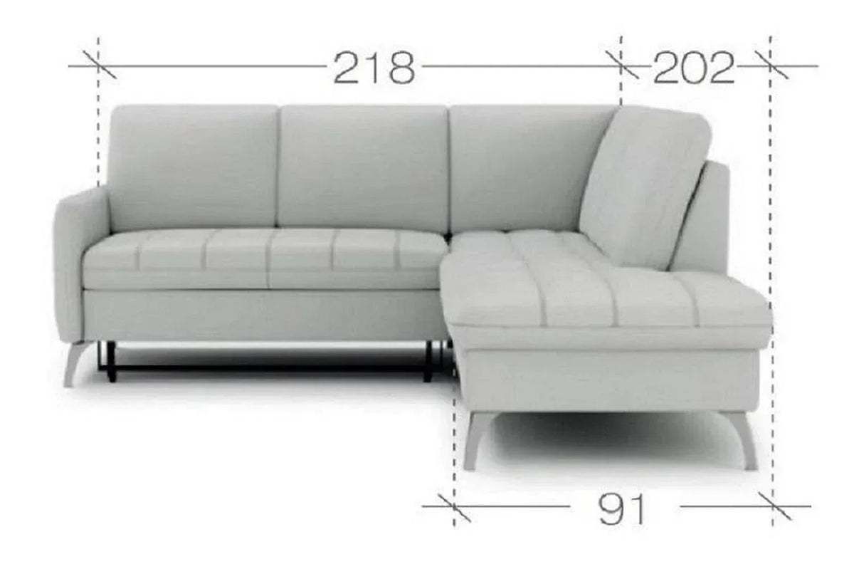 Lukka I Express Delivery Corner Sofa Bed With Storage Inari 22