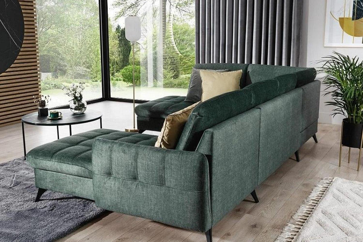 Lukka U Corner Sofa Bed With Storage