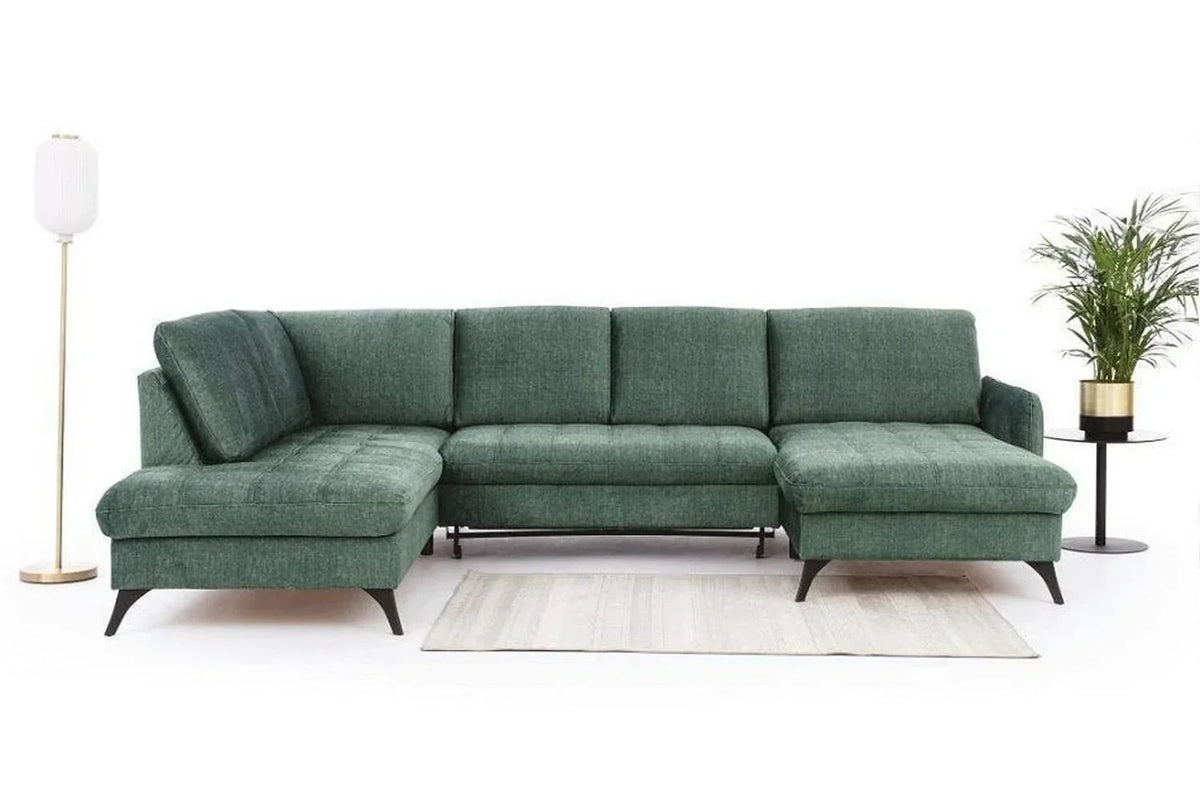 Lukka U Corner Sofa Bed With Storage