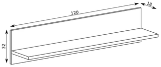 Mediolan Shelf - Msofas LTD