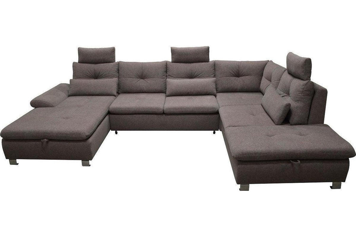 Madeira 3 U Shape Corner Sofa Bed