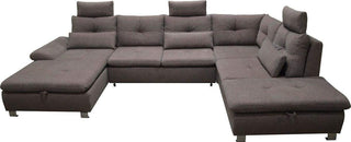 Madeira 3 U Shape Corner Sofa Bed - Msofas LTD