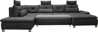 Madeira 3 U Shape Corner Sofa Bed - Msofas LTD