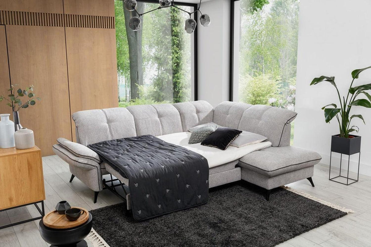 Massimo Ii Corner Sofa Bed With Storage
