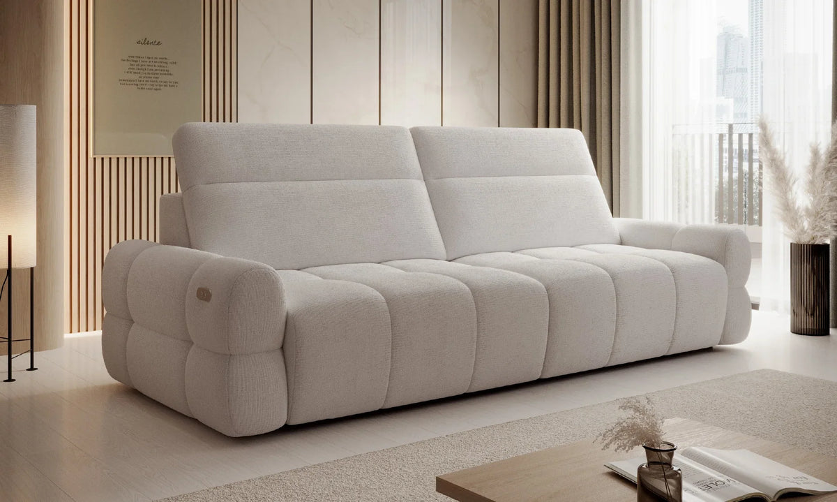 Mateo - Large Sofa with Electric Seat Adjustment