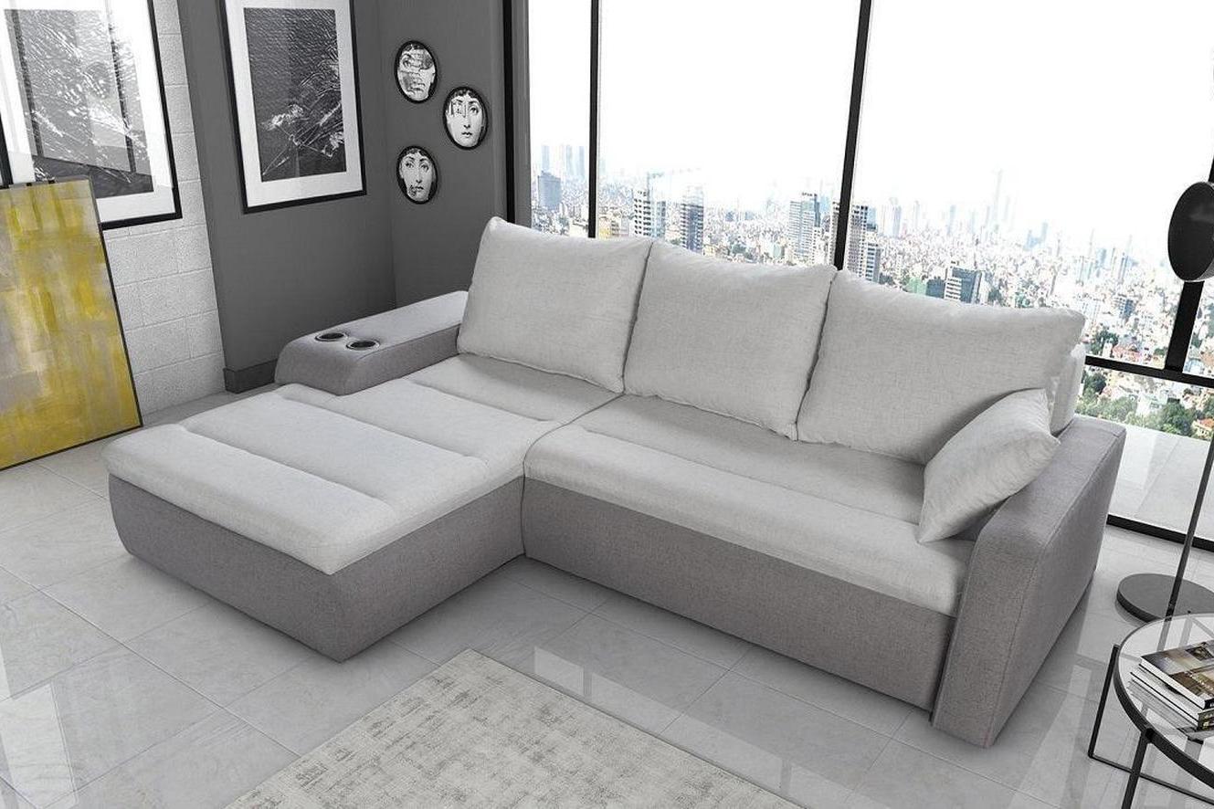Melo Corner Sofa Bed With Storage