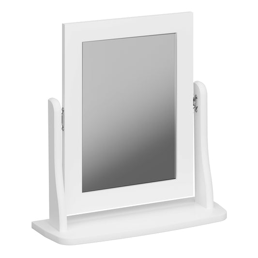 Baroque Mirror White