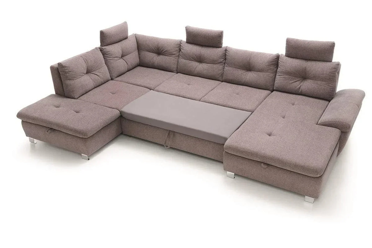 Madeira 3 U Shape Corner Sofa Bed