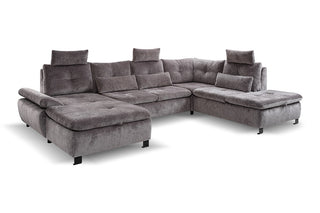Madeira 3 U Shape Corner Sofa Bed