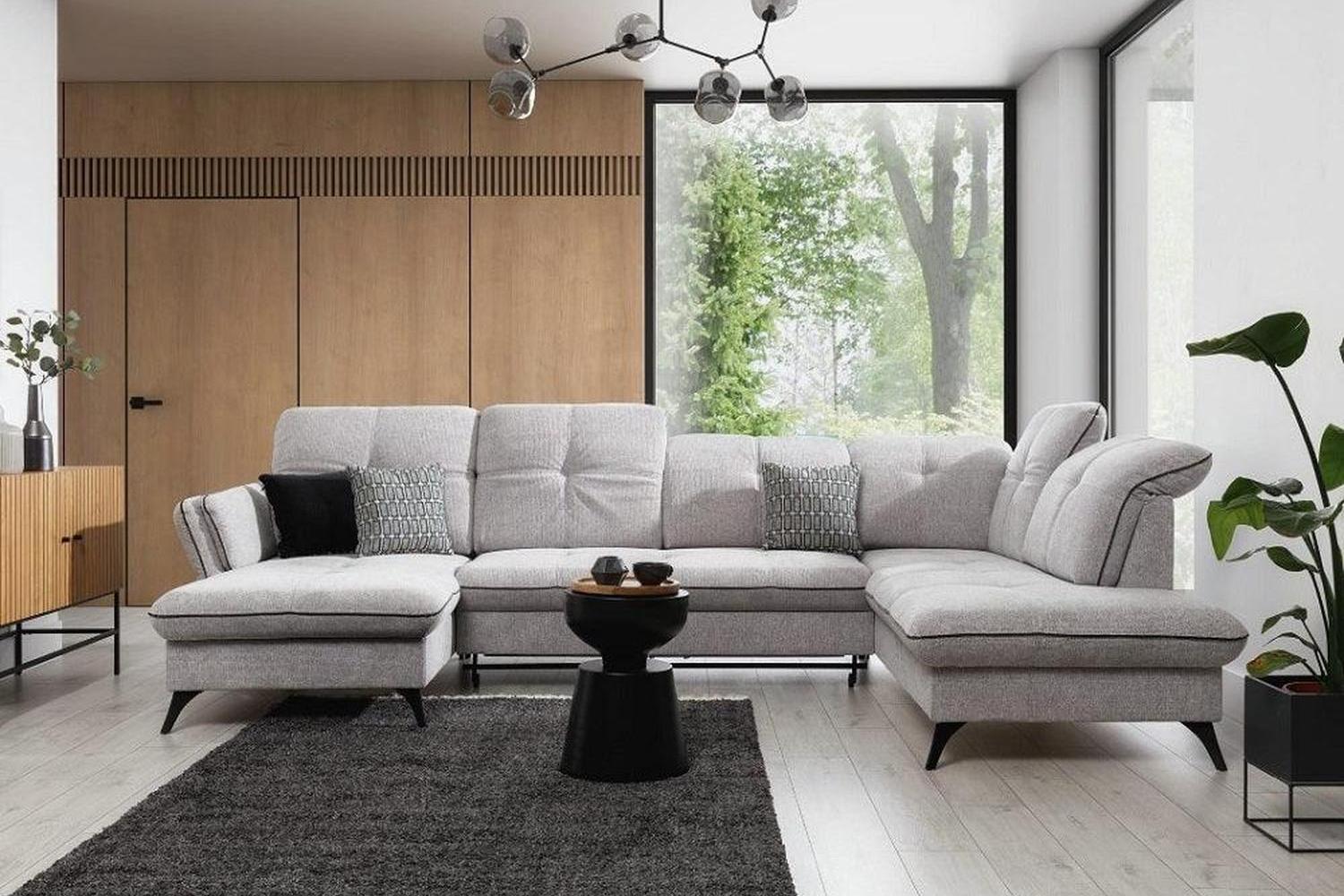 Massimo U Shape Corner Sofa Bed