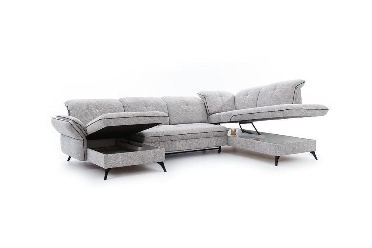 Massimo U Shape Corner Sofa Bed