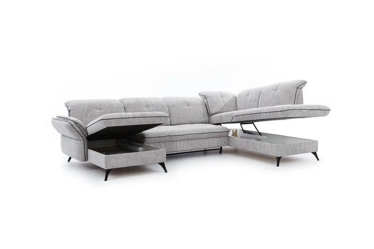 Massimo U Shape Corner Sofa Bed