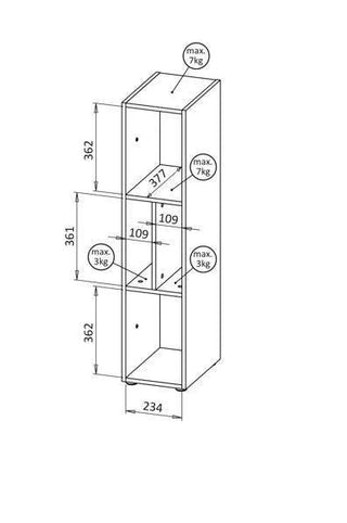 Melo Open Cabinet