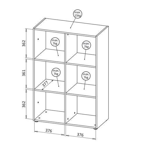 Melo Wide Open Cabinet