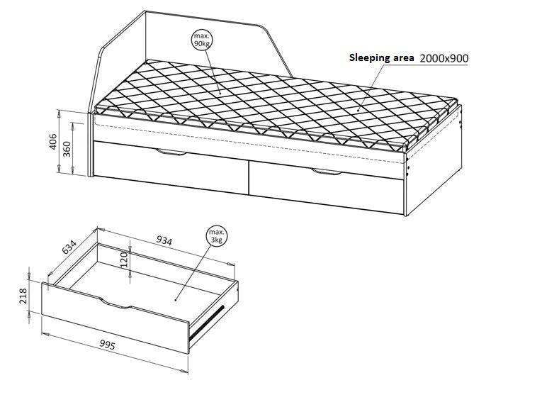 Melo Single Bed