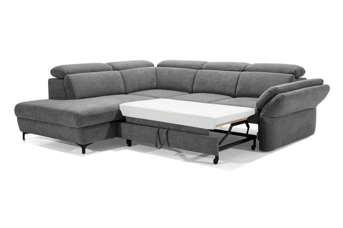 Merano Corner Sofa Bed With Storage