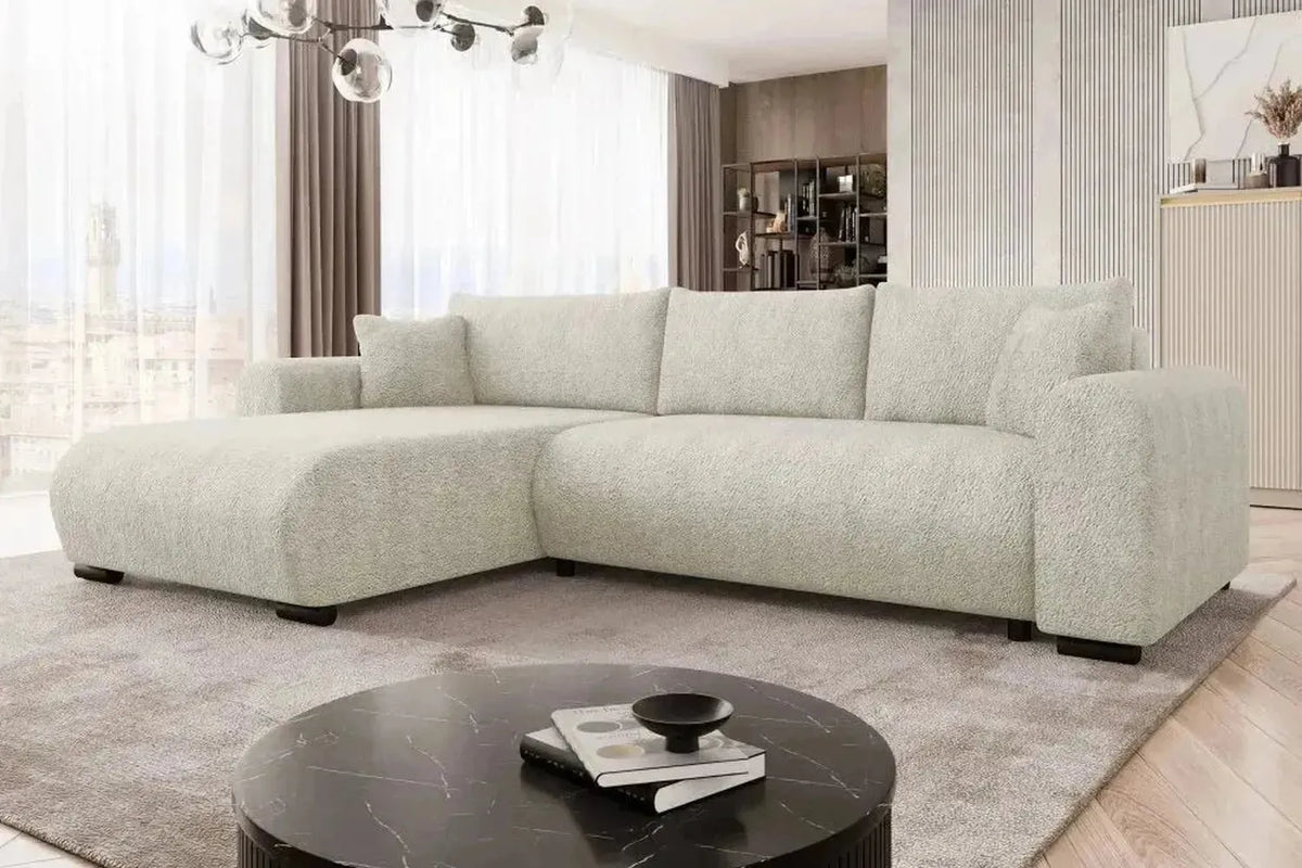 Merkos Corner Sofa Bed With Storage