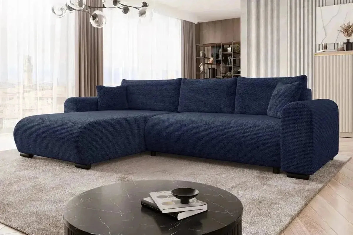 Merkos Corner Sofa Bed With Storage