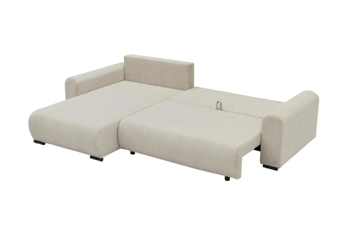 Merkos Corner Sofa Bed With Storage