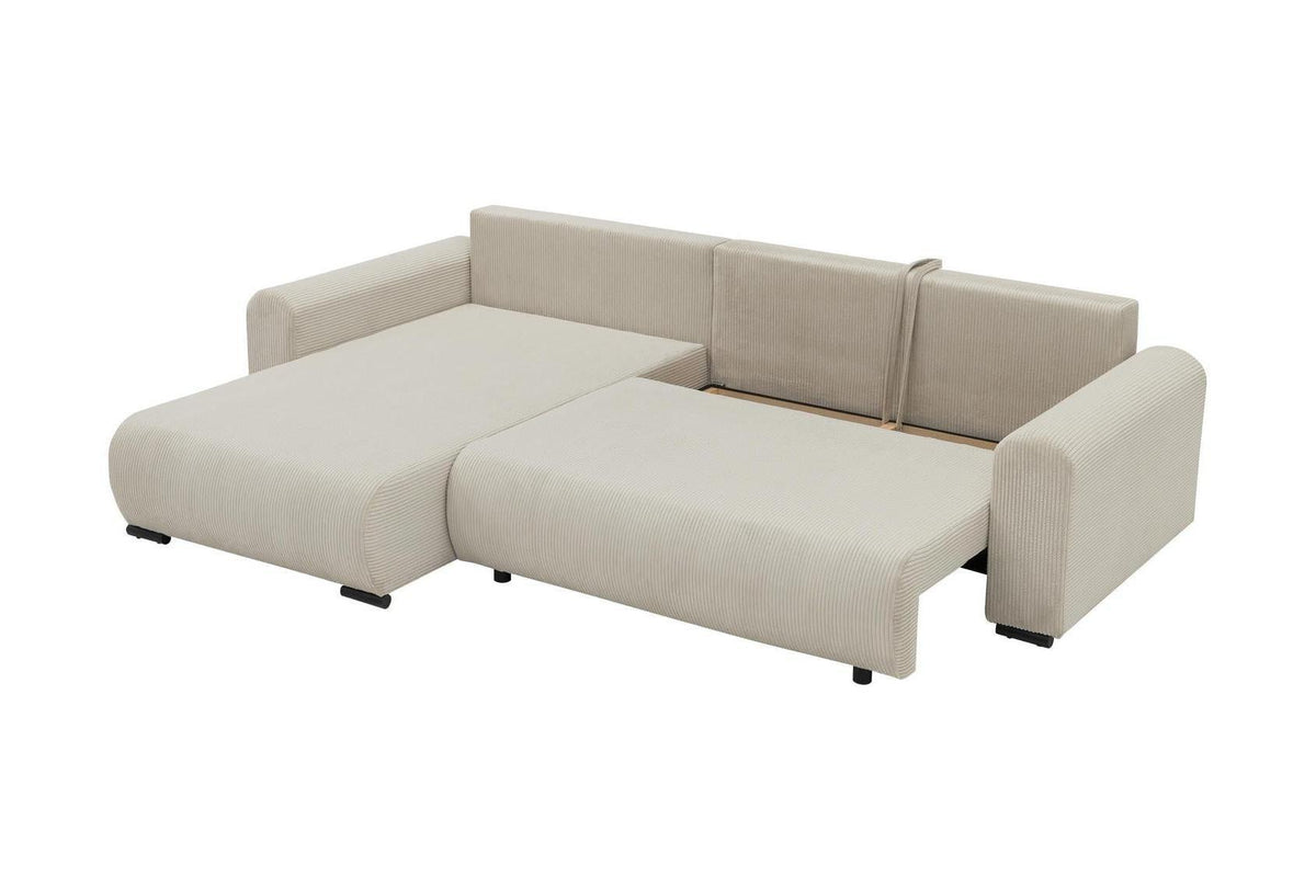 Merkos Corner Sofa Bed With Storage